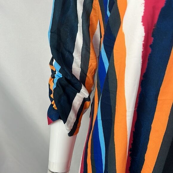 Multicolored Striped Midi M. Miranda Dress - Picture 5 of 9